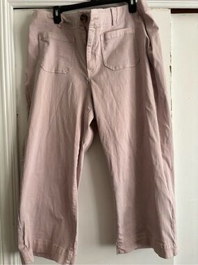 Nurture Pale Pink Cropped Pants